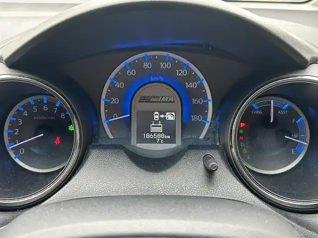 ホンダ フィット シャトル ハイブリッド ナビプレミアムセレ 愛知県 2012(平24)年 18.7万km ホライゾンターコイズパール ワンオーナー/純正HDDナビ/バックカメラ/フルセグTV/ETC/オートライト/HIDヘッドライト/スマートキー/純正15インチAW