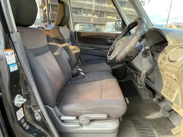 日産 ルークス ハイウェイスター 千葉県 2012(平24)年 6.6万km ブルーイッシュブラック 純正HIDライト　/オートライト　/左パワースライド　/スマートキー/プッシュスタート　/盗難防止装置/純正フロアマット　/純正１４インチアルミホイール