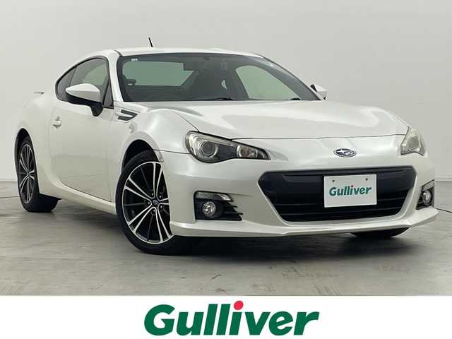 スバル ＢＲＺ S 群馬県 2012(平24)年 9.1万km サテンホワイトパール 純正ナビ　バックカメラ　フルセグＴＶ　ＥＴＣ　ドラレコ　ＬＥＤヘッドライト　オートライト　パドルシフト　純正アルミホイール　スマートキー　プッシュスタートボタン　衝突被害軽減ブレーキ　禁煙車