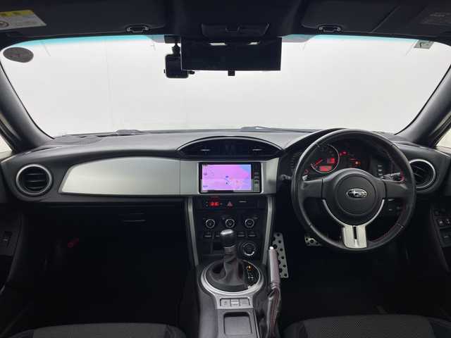 スバル ＢＲＺ S 群馬県 2012(平24)年 9.1万km サテンホワイトパール 純正ナビ　バックカメラ　フルセグＴＶ　ＥＴＣ　ドラレコ　ＬＥＤヘッドライト　オートライト　パドルシフト　純正アルミホイール　スマートキー　プッシュスタートボタン　衝突被害軽減ブレーキ　禁煙車