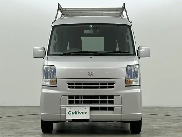 スズキ エブリイ ジョイン ターボ 福岡県 2014(平26)年 5.4万km シルキーシルバーメタリック 社外ナビ（Ｂｌｕｅｔｏｏｔｈ，ＴＶ）　/ＥＴＣ　/前方ドライブレコーダー　/ルーフキャリア　/電動格納式ドアミラー　/リモコンキー　/純正フロアマット　/両側スライドドア　/ドアバイザー　/ベンチシート