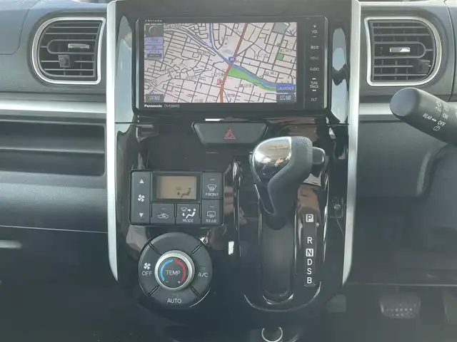 ダイハツ タント カスタム X スマートセレ SA 福島県 2014(平26)年 13.9万km パールホワイトⅢ 社外ナビ/（CD/DVD/FM/AM/BT/フルセグTV/HDMI）/アイドリングストップ/プッシュスタート/パワースライドドア/バックカメラ/ETC/衝突軽減防止/横滑り防止/オートライト/純正フロアマッド