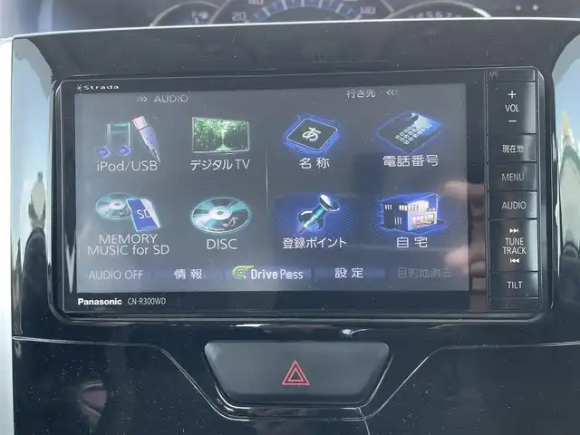 ダイハツ タント カスタム X スマートセレ SA 福島県 2014(平26)年 13.9万km パールホワイトⅢ 社外ナビ/（CD/DVD/FM/AM/BT/フルセグTV/HDMI）/アイドリングストップ/プッシュスタート/パワースライドドア/バックカメラ/ETC/衝突軽減防止/横滑り防止/オートライト/純正フロアマッド