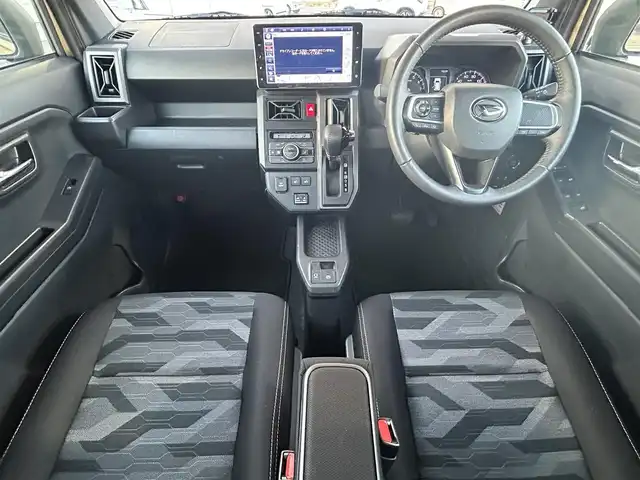 ダイハツ タフト G ダーククロムベンチャー 奈良県 2022(令4)年 1.1万km サンドベージュメタリック ワンオーナー/純正ディーラーナビ(NMZN-Y72DS)/BT/CD/USB/TV/SD//アラウンドビュー/シートヒータ/ルーフレール/フルセグテレビ/スカイルーフ/バックカメラ/サイドカメラ/フロントカメラ/純正マット/ドラレコ/オートライト/プッシュスタート