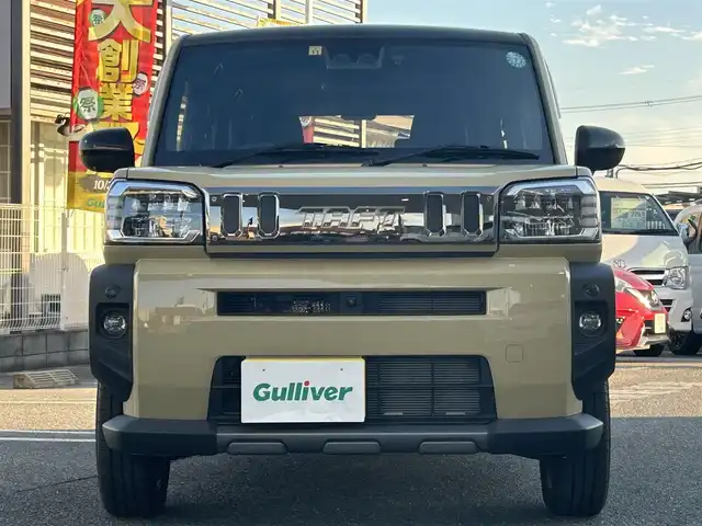 ダイハツ タフト G ダーククロムベンチャー 奈良県 2022(令4)年 1.1万km サンドベージュメタリック ワンオーナー/純正ディーラーナビ(NMZN-Y72DS)/BT/CD/USB/TV/SD//アラウンドビュー/シートヒータ/ルーフレール/フルセグテレビ/スカイルーフ/バックカメラ/サイドカメラ/フロントカメラ/純正マット/ドラレコ/オートライト/プッシュスタート