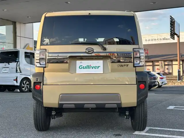 ダイハツ タフト G ダーククロムベンチャー 奈良県 2022(令4)年 1.1万km サンドベージュメタリック ワンオーナー/純正ディーラーナビ(NMZN-Y72DS)/BT/CD/USB/TV/SD//アラウンドビュー/シートヒータ/ルーフレール/フルセグテレビ/スカイルーフ/バックカメラ/サイドカメラ/フロントカメラ/純正マット/ドラレコ/オートライト/プッシュスタート