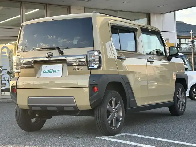 ダイハツ タフト G ダーククロムベンチャー 奈良県 2022(令4)年 1.1万km サンドベージュメタリック ワンオーナー/純正ディーラーナビ(NMZN-Y72DS)/BT/CD/USB/TV/SD//アラウンドビュー/シートヒータ/ルーフレール/フルセグテレビ/スカイルーフ/バックカメラ/サイドカメラ/フロントカメラ/純正マット/ドラレコ/オートライト/プッシュスタート