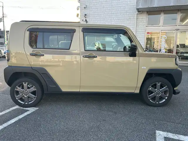 ダイハツ タフト G ダーククロムベンチャー 奈良県 2022(令4)年 1.1万km サンドベージュメタリック ワンオーナー/純正ディーラーナビ(NMZN-Y72DS)/BT/CD/USB/TV/SD//アラウンドビュー/シートヒータ/ルーフレール/フルセグテレビ/スカイルーフ/バックカメラ/サイドカメラ/フロントカメラ/純正マット/ドラレコ/オートライト/プッシュスタート