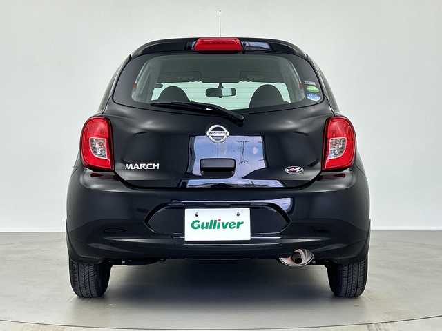 日産 マーチ 奈良県 2017(平29)年 1.1万km ピュアブラック 純正オーディオ/AM/FM/AUX/横滑り防止装置/ヘッドライトレベライザー/リモコンキー/純正フロアマット/電格ミラー/Wエアバッグ/ABS/ドアバイザー/ハロゲンライト/スペアタイヤ