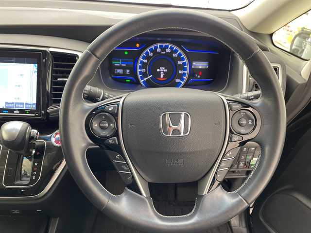 ホンダ オデッセイ ハイブリッド アブソルート ホンダセンシング 愛知県 2018(平30)年 4.1万km プレミアムヴィーナスブラックP ホンダセンシング/純正9型ナビ/両側パワースライドドア/レーダークルーズコントロール/全方位カメラ/パワーシート/コーナーセンサー/バックカメラ/ETC2.0/純正アルミホイール/インテリジェントミラー/リアオートエアコン/レーンキープアシスト/ドライブレコーダー/衝突軽減システム/フルセグ/CD DVD/Bluetooth/ステアリングスイッチ/スマートキー/プッシュスタート