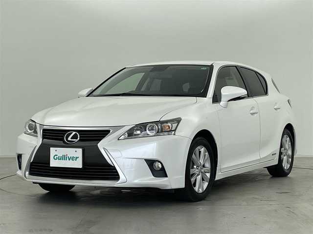 レクサス ＣＴ 200h バージョンC 群馬県 2014(平26)年 4.8万km ホワイトパールクリスタルシャイン L texシート（運転席ポジションメモリー/運転席・助手席ヒーター付）/＝＝＝＝＝/純正7インチナビ/・AM/FM/CD/DVD/Blu-ray/SD/USB/AUX/Bluetooth/フルセグTV/バックカメラ/クルーズコントロール/純正ビルトインETC/前後ドライブレコーダー/プッシュスタート/スマートキー