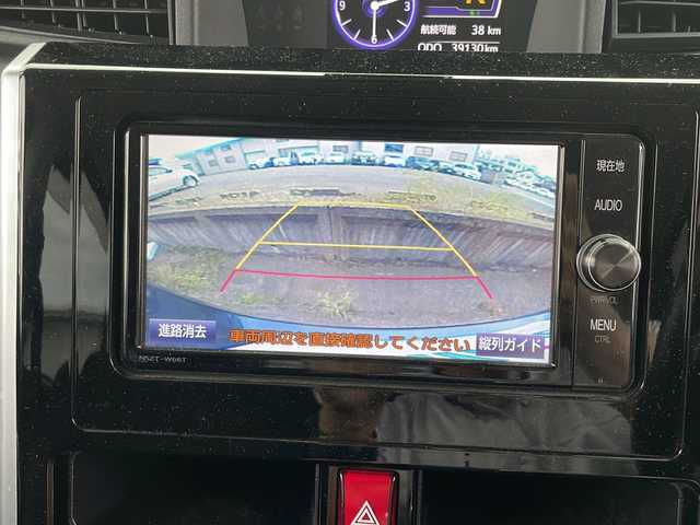 トヨタ ルーミー カスタムG S 福井県 2017(平29)年 4万km レーザーブルークリスタルシャイン 登録時走行距離３９１３０ｋｍ/ワンオーナー/純正メモリナビゲーション/（CD/DVD/BT）/フルセグテレビ/バックカメラ/プリクラッシュセーフティ/純正14インチアルミホイール/両側電動スライドドア/ETC/ステアリングリモコン/クルーズコントロール/オートライト/オートリトラミラー/アイドリングストップ/プッシュスタート/スマートキー/保証書/取扱説明書