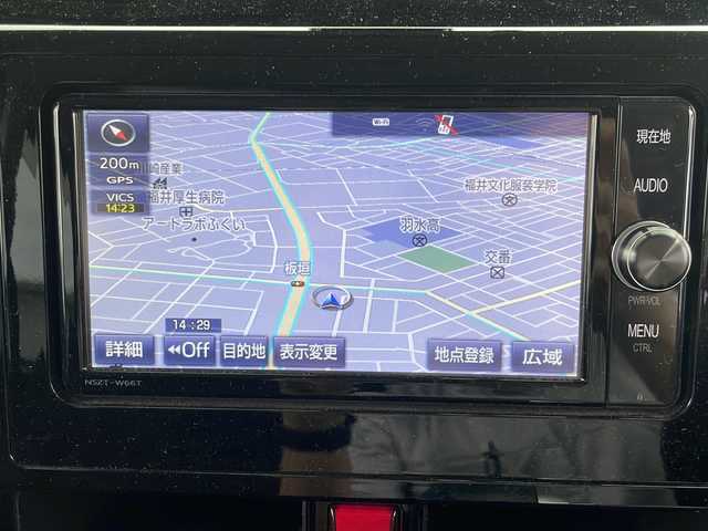 トヨタ ルーミー カスタムG S 福井県 2017(平29)年 4万km レーザーブルークリスタルシャイン 登録時走行距離３９１３０ｋｍ/ワンオーナー/純正メモリナビゲーション/（CD/DVD/BT）/フルセグテレビ/バックカメラ/プリクラッシュセーフティ/純正14インチアルミホイール/両側電動スライドドア/ETC/ステアリングリモコン/クルーズコントロール/オートライト/オートリトラミラー/アイドリングストップ/プッシュスタート/スマートキー/保証書/取扱説明書