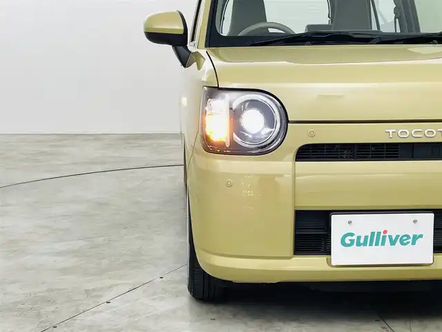 ダイハツ ミラ トコット L SA Ⅲ 福島県 2022(令4)年 2.4万km サンドベージュメタリック スマートアシストIII/・衝突軽減ブレーキ/・誤発進抑制機能/・車線逸脱警報/・先行車発進お知らせ機能/・オートハイビーム/・コーナーセンサー（前後）/4WD/社外ナビ（MDV-D408BTW）/・ワンセグTV/・BT.CD/DVD.USB.AM/FM.iPod/バックカメラ/LEDヘッドライト/ETC/アイドリングストップ/リモコンキー/ステアリングスイッチ/純正フロアマット