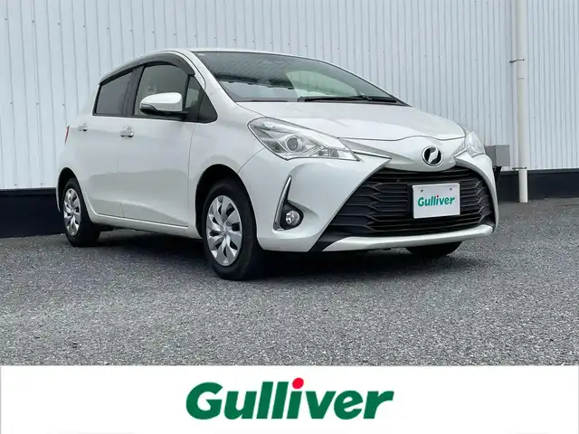 トヨタ ヴィッツ F セーフティーエディションⅢ 千葉県 2019(平31)年 2.9万km ホワイトパールクリスタルシャイン 純正9インチメモリナビ/(フルセグTV/CD/DVD/BT/FM/AM)/バックカメラ/衝突軽減ブレーキ/車線逸脱警報/横滑り防止装置/ETC/ドライブレコーダー/LEDヘッドライト/フォグランプ/オートライト/電動格納ミラー/シートリフター/プッシュスタート/スマートキー/フロアマット/ドアバイザー/スペアキー/取扱説明書/保証書