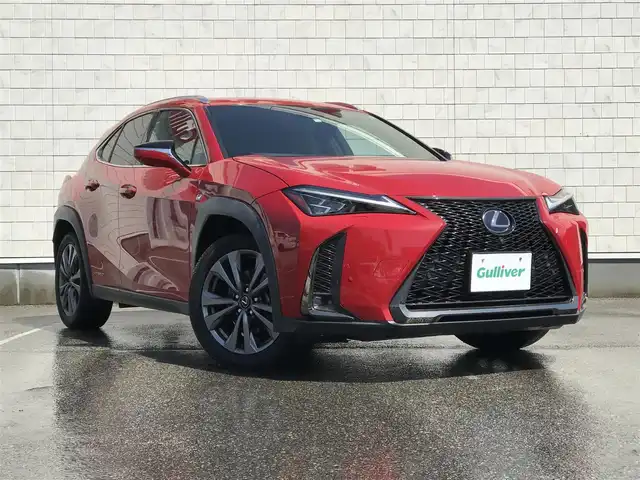 レクサス ＵＸ 250h Fスポーツ 富山県 2020(令2)年 9.5万km マダーレッド 〇4WD/〇純正10.3インチナビ	/〇フルセグTV	/〇バックカメラ/〇パノラマモニター	/〇ビルトインETC2.0		/〇セーフティシステム＋	/〇レーダークルーズコントロール	/〇プリクラッシュセーフティ	/〇パワーバックドア	/〇LEDヘッドランプ	/〇オートライト	/〇フォグランプ	/〇純正18インチアルミ	/〇革巻きステアリング	/〇ステアリングヒーター	/〇パドルシフト	/〇合皮シート	/〇シートヒーター	/〇パワーシート	/〇スマートエントリー	/〇禁煙車