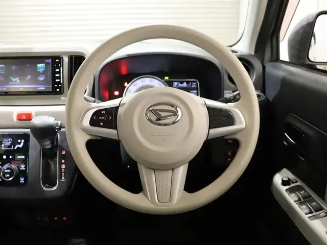 ダイハツ ミラ トコット G SA Ⅲ 静岡県 2019(平31)年 4.2万km セラミックグリーンM ワンオーナー/ナビ　フルセグテレビ/360°カメラ　/アイドリングストップ/ドアバイザー/プッシュスタート/ETC/D席+N席シートヒーター/USB
