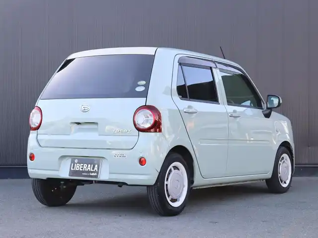 ダイハツ ミラ トコット G SA Ⅲ 静岡県 2019(平31)年 4.2万km セラミックグリーンM ワンオーナー/ナビ　フルセグテレビ/360°カメラ　/アイドリングストップ/ドアバイザー/プッシュスタート/ETC/D席+N席シートヒーター/USB