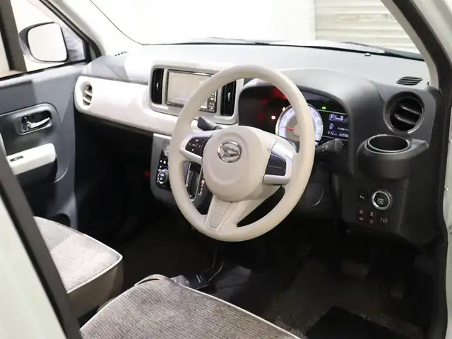 ダイハツ ミラ トコット G SA Ⅲ 静岡県 2019(平31)年 4.2万km セラミックグリーンM ワンオーナー/ナビ　フルセグテレビ/360°カメラ　/アイドリングストップ/ドアバイザー/プッシュスタート/ETC/D席+N席シートヒーター/USB