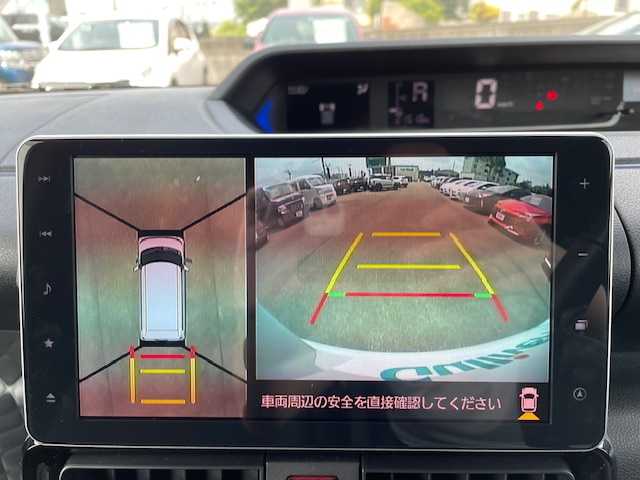 ダイハツ タント カスタム RS スタイルセレクション 静岡県 2021(令3)年 2.2万km ブラックマイカメタリック/シャイニングホワイトパール ●純正ナビ/(フルセグ/CD/DVD/Bluetooth)/(NSZN-Y71DS)/●全方位カメラ/●ブラックハーフレザーシート/●前席シートヒーター/●レーダークルーズコントロール/●レーンキープアシスト/●衝突軽減ブレーキ/●後方コーナーセンサー/●アイドリングストップ/●LEDライト/●オートライト/●フォグランプ/●革巻きステアリング/●ステアリングスイッチ/●ETC/●前方ドライブレコーダー/●フロアマット/●ドアバイザー/●電動格納ウインカーミラー/●プッシュスタート/●スマートキー/●スペアキー×1/●純正15インチアルミホイール/●W＋サイド＋カーテンSRS＋ABS/●保証書/●取扱説明書