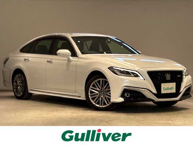 トヨタ クラウン ハイブリッド RS 宮城県 2021(令3)年 4.8万km プレシャスホワイトパール トヨタセーフティセンス/・プリクラッシュセーフティ/・レーントレーシングアシスト/・レーダークルーズコントロール/・ロードサインアシスト/・アダプティブハイビームシステム/ブラインドスポットモニター/インテリジェントクリアランスソナー/リヤクロストラフィックアラート/パーキングサポートブレーキ/純正ナビ/・バックカメラ/・Bluetooth/CD/・フルセグTV/・USB入力端子/前後コーナーセンサー/オートブレーキホールド/電子パーキング/MTモード付きAT/ビルトインETC2.0/前後ドライブレコーダー/ステアリングヒーター/ハーフレザーシート/シートヒーター（運転席/助手席）/パワーシート（運転席/助手席）/LEDヘッドライト/オートライト/フォグランプ/純正アルミホイール/純正フロアマット