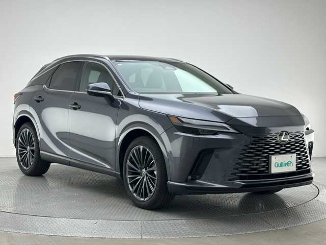 レクサス ＲＸ 350h バージョンL 兵庫県 2024(令6)年 0.9万km ソニッククロム ・純正メモリナビ/・全方位カメラ/・前後ドライブレコーダー/・ビルドインETC2.0/・全席シートヒーター/・全席シートエアコン/・デジタルインナーミラー/・ハンドルヒーター/・全席メモリー付きパワーシート/・レザーシート/・パドルシフト/・パワーバックドア/・ヘッドアップディスプレイ/・プリクラッシュセーフティ/・レーンディパーチャーアラート/・レーンチェンジアシスト/・プロアクティブドライビングアシスト/・クリアランスソナー/・BSM/・電子パーキングブレーキ/・オートホールド/・オートライト/・オートマチックハイビーム/・LEDヘッドライト/・LEDフォグランプ