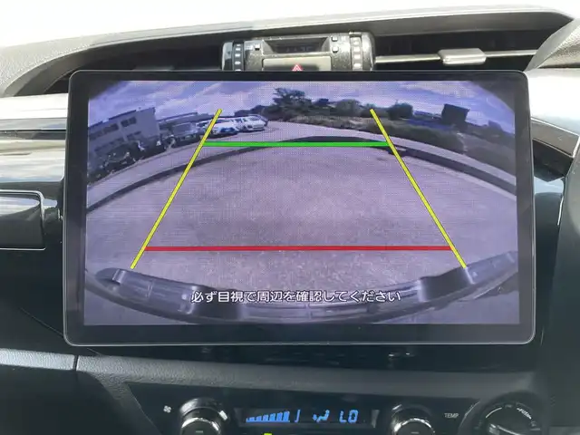 トヨタ ハイラックス Z 富山県 2020(令2)年 6.1万km アティチュードブラックマイカ 〇社外10インチナビ/〇フルセグTV/〇バックカメラ/〇ETC/〇ドライブレコーダー/〇プリクラッシュセーフティ/〇レーンディパーチャーアラート/〇クリアランスソナー/〇レーダークルーズコントロール/〇LEDヘッドランプ/〇フォグランプ/〇オートライト/〇純正17インチアルミ/〇革巻きステアリング/〇オートエアコン/〇スマートエントリー/〇禁煙車