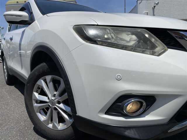 日産 エクストレイル 20X 静岡県 2014(平26)年 15.3万km ブリリアントホワイトパール 純正メモリナビ・フルセグTV/DVD/CD/SD/USB/Bluetooth/バックカメラ/純正17インチアルミホイール/エマージェンシーブレーキ/アイドリングストップ/カプロンシート/前席シートヒーター/LEDライト/スマートキー/プッシュスタート/新車時保証書/取扱説明書