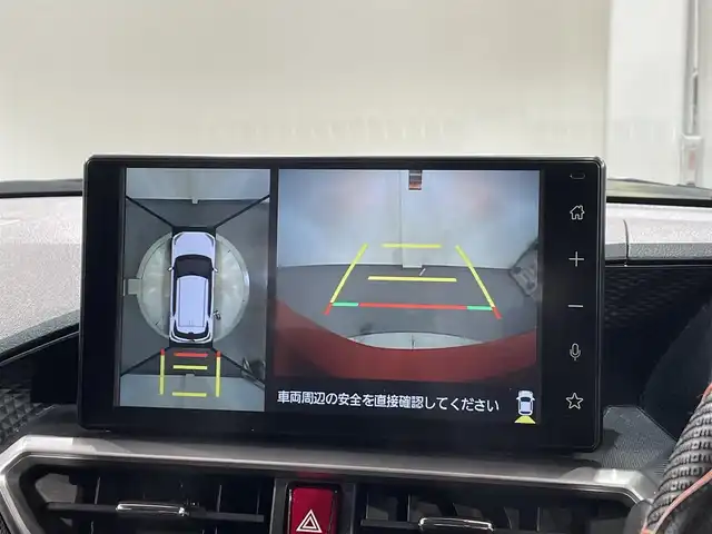 ダイハツ ロッキー G 愛知県 2019(令1)年 1.7万km コンパーノレッド 純正９インチディスプレイオーディオ　/(FM/AM/CarPlay/フルセグTV/USB/Bluetooth)/パノラマモニター　/パーキングアシスト　/スマートアシスト　/　　-レーダークルーズコントロール/　　-衝突回避支援ブレーキ/　　-アダプティブドライビングビーム/　　-車線逸脱警報/　　-標識認識機能/　　-先行車発進お知らせ機能/ブラインドスポットモニター　/コーナーセンサー/シートヒーター　/ビルトインＥＴＣ　/ＬＥＤヘッドライト/LEDフォグランプ/プッシュスタート/　　-スマートキー/純正フロアマット
