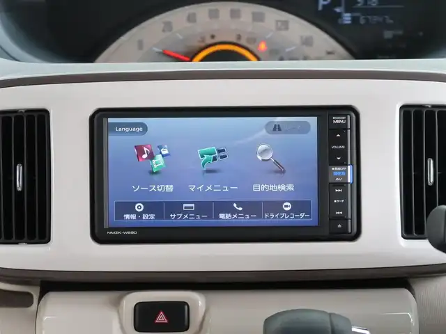 ダイハツ ムーヴ キャンバス X メイクアップ リミテッド SAⅢ 石川県 2019(令1)年 6.8万km パールホワイトⅢ/ナチュラルベージュマイカメタリック 2トーン 4WD/スマートアシスト/スマートキー/プッシュスタート/ステアリングスイッチ/オートライト/フロントドレイブレコーダー/電動格納ミラー/アイドリングストップ/パノラマビューモニター/オートハイビーム