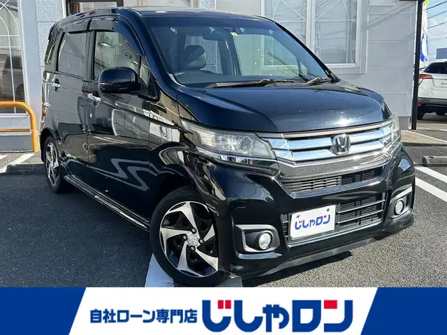 ホンダ Ｎ ＷＧＮ カスタム Gターボ SSクールPKG 奈良県 2016(平28)年 8万km スマートブラック 株)IDOMが運営する【じしゃロン奈良店】の自社ローン専用車両になります。/こちらは現金またはオートローンご利用時の価格です。自社ローンご希望の方は別途その旨お申付け下さい