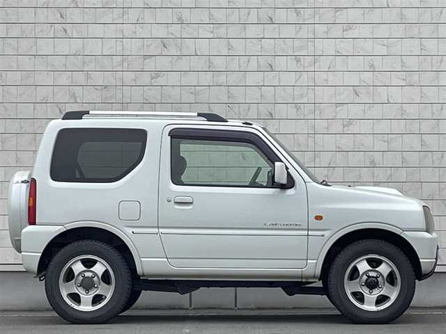 スズキ ジムニー ランドベンチャー 岩手県 2007(平19)年 4.7万km パールホワイト 禁煙車/4WD（切替）/5MT/シートヒーター/ルーフレール/カロッツェリア1DINオーディオ/→CD/FM/AM/パワーウィンドウ/〇純正フロアマット/〇ドアバイザー/夏タイヤAW車載/フォグライト