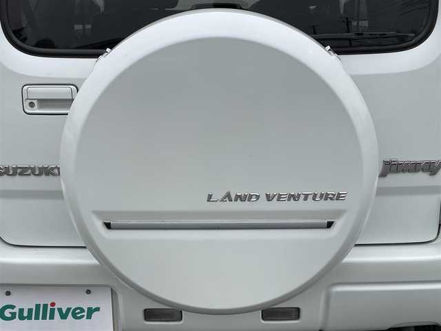 スズキ ジムニー ランドベンチャー 岩手県 2007(平19)年 4.7万km パールホワイト 禁煙車/4WD（切替）/5MT/シートヒーター/ルーフレール/カロッツェリア1DINオーディオ/→CD/FM/AM/パワーウィンドウ/〇純正フロアマット/〇ドアバイザー/夏タイヤAW車載/フォグライト