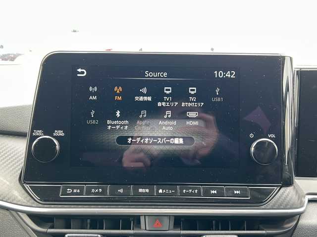 日産 ノート X FOUR 秋田県 2023(令5)年 7.7万km ダークメタルグレー ディスプレイオーディオ/AppleCarPlay/AndroidAuto/BT、TV、HDMI/バックカメラ、全方位カメラ/前後コーナーセンサー/ETC/保証書、取説/４WD