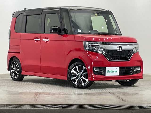 ホンダ Ｎ ＢＯＸ カスタム G L ホンダセンシング 栃木県 2020(令2)年 4.1万km ミラノレッド 純正メモリナビ/(CD/DVD/フルセグTV/Bluetooth//MSV/AUX/USB)/バックカメラ/ホンダセンシング/ビルトインETC/前後ドライブレコーダー/片側パワースライドドア/禁煙車/赤/黒２トーン/シーケンシャルウィンカー/オートライト/LEDヘッドライト/横滑り防止装置/フォグランプ/スマートキー/プッシュスタート/アイドリングストップ/ステアリングスイッチ/ウィンカーミラー/純正アルミホイール/純正フロアマット