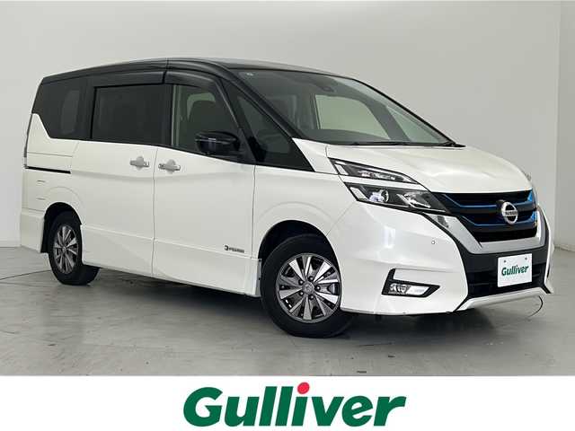 日産 セレナ e－パワー ハイウェイスター V 宮城県 2019(平31)年 5万km ブリリアントホワイトパール 2トーン ワンオーナー/禁煙車/エマージェンシーブレーキ/車線逸脱警報/クルーズコントロール/駐車支援/アラウンドビューモニター/アルパイン11型ナビ/BT.CD.DVD.SD/フルセグTV/両側パワースライドドア/ハンズフリースライドドア/前席シートヒーター/ステアリングヒーター/ステアリングスイッチ/ビルトインETC2.0/前後ドライブレコーダー/プッシュスタート/スマートキー/LEDヘッドライト/フォグランプ/社外フロアマッド/純正15インチAW/ドアバイザー/シートバックテーブル/ロールサンシェード