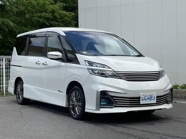 日産 セレナ ライダー プロパイロット E 福島県 2016(平28)年 11.8万km ブリリアントホワイトパール (株)IDOMが運営する【じしゃロン福島店】の自社ローン専用車両になります。こちらは現金またはオートローンご利用時の価格です。自社ローンご希望の方は別途その旨お申付け下さい/純正９インチＳＤナビ/フルセグテレビ/バックカメラ/プロパイロット/衝突軽減システム/ハンズフリードア/革巻ステアリング/両側パワースライドドア/社外ドライブレコーダー/コーナーセンサー/ＥＴＣ