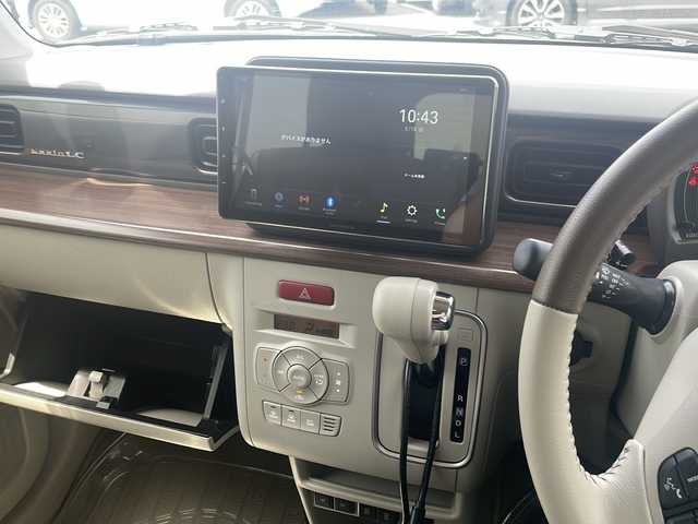 スズキ ラパン ＬＣ X 福島県 2024(令6)年 1.2万km フォーンベージュメタリック/アーバンブラウン 2トーン ハーフレザーシート/純正ディスプレイオーディオ/（ＵＳＢ＆ＢＴ）/バックカメラ/衝突軽減ブレーキ/レーンキープアシスト/ドライブレコーダー/ＥＴＣ/オートライト/ＬＥＤライト/ウィンカーミラー/電動格納ミラー/スマートキー/プッシュスタート/Ｗエアバッグ/横滑り防止装置/ＡＢＳ/ドアバイザー/フロアマット