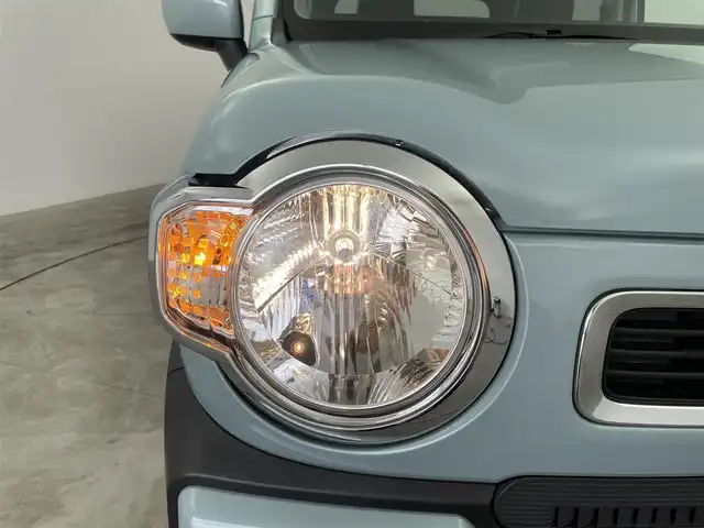 スズキ ハスラー HYBRID G 群馬県 2021(令3)年 4.1万km オフブルーM 社外７インチナビ　バックカメラ　衝突軽減ブレーキ　レーンキープアシスト　オートマチックハイビーム　シートヒーター　ステアリングスイッチ　アイドリングストップ　ＥＴＣ　コーナーセンサー　禁煙車