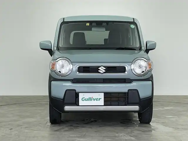 スズキ ハスラー HYBRID G 群馬県 2021(令3)年 4.1万km オフブルーM 社外７インチナビ　バックカメラ　衝突軽減ブレーキ　レーンキープアシスト　オートマチックハイビーム　シートヒーター　ステアリングスイッチ　アイドリングストップ　ＥＴＣ　コーナーセンサー　禁煙車