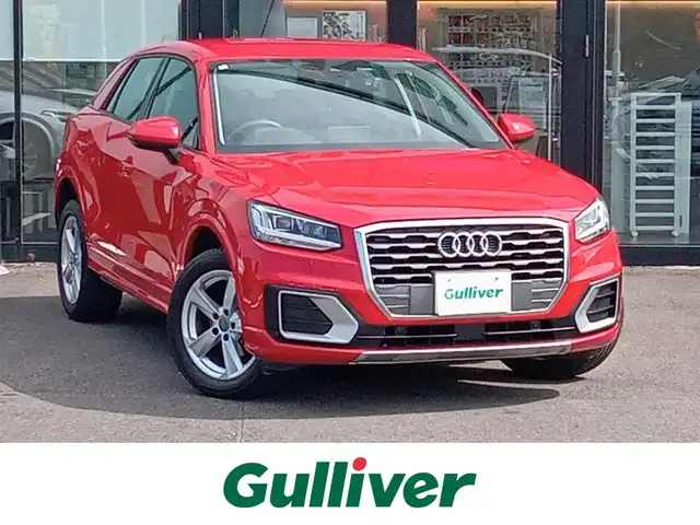 アウディ Ｑ２ 30TFSIスポーツ 福井県 2020(令2)年 2.4万km 赤 衝突被害軽減システム/純正ナビ/・（ワンセグTV/CD/DVD/Bluetooth）/バックカメラ/横滑り防止装置/レーンキープアシスト/追従機能付きクルーズコントロール/オートブレーキホールド/前後コーナーセンサー/前席シートヒーター/ETC2.0/前後ドライブレコーダー/純正17インチAW/純正フロアマット/オートLEDライト/スマートキー