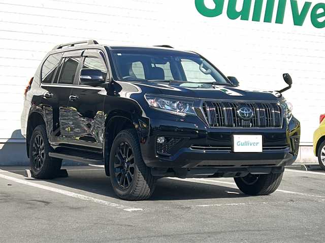 トヨタ ランドクルーザー プラド TX Lパッケージ ブラックED 静岡県 2021(令3)年 2.9万km ブラック /純正9インチナビ/地デジTV//純正CD/DVD/Bluetooth//バックカメラ//レザーシート//シートヒーター/エアシート//セーフティセンス//レーダークルーズコントロール//オートハイビーム//ルーフレール//純正18インチAW//スタッドレスAW付き積み込み//スマートキー//ETC