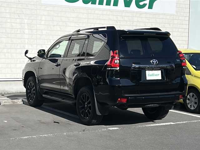トヨタ ランドクルーザー プラド TX Lパッケージ ブラックED 静岡県 2021(令3)年 2.9万km ブラック /純正9インチナビ/地デジTV//純正CD/DVD/Bluetooth//バックカメラ//レザーシート//シートヒーター/エアシート//セーフティセンス//レーダークルーズコントロール//オートハイビーム//ルーフレール//純正18インチAW//スタッドレスAW付き積み込み//スマートキー//ETC