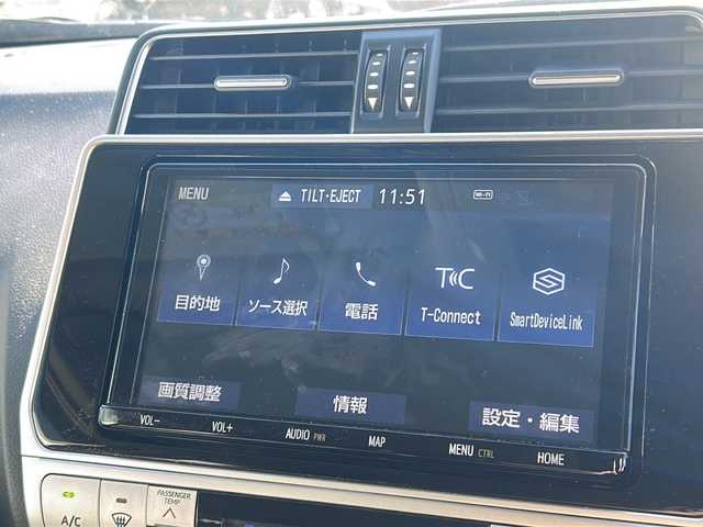 トヨタ ランドクルーザー プラド TX Lパッケージ ブラックED 静岡県 2021(令3)年 2.9万km ブラック /純正9インチナビ/地デジTV//純正CD/DVD/Bluetooth//バックカメラ//レザーシート//シートヒーター/エアシート//セーフティセンス//レーダークルーズコントロール//オートハイビーム//ルーフレール//純正18インチAW//スタッドレスAW付き積み込み//スマートキー//ETC