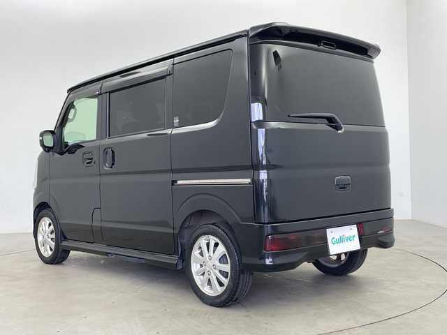 スズキ エブリィ ワゴン PZターボ スペシャル 鹿児島県 2017(平29)年 6.8万km ブルーイッシュブラックパール3 社外ナビ/（CD/DVD/BT/フルセグTV）/両側パワースライドドア/レザー調シートカバー/オートライト/ステアリングスイッチ/スマートキー/プッシュスタート/電動格納ドアミラー/フォグランプ/フロアマット