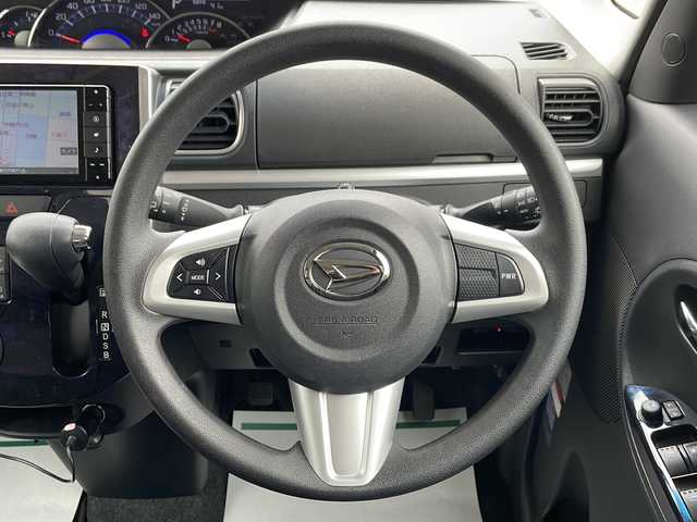 ダイハツ タント カスタムX トップED VS SAⅢ 山形県 2019(令1)年 4.6万km パールホワイトⅢ 禁煙車/純正SDナビ(CD/DVD/BT)/横滑り防止/プッシュスタート/フォグランプ/LED/スマートキー/サンシェード/バックカメラ/パノラマモニター/D assist切替ステアリングスイッチ/ETC/ドアバイザー