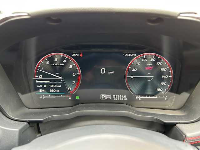 スバル レヴォーグ 1．8STIスポーツ EX 東京都 2021(令3)年 3.9万km クリスタルブラックシリカ ワンオーナー/純正ナビ/　＜フルセグTV/Bluetooth/USB/FM/AM＞/バックカメラ/ETC/革シート/アイサイトX/プリクラッシュセーフティ/レーンキープ/リヤビークルディテクション/ドライバーモニタリングシステム/レーダークルーズ/シートヒーター/パドルシフト/ドライブレコーダー/デジタルインナーミラー/革巻きステアリング/パワーバックドア/スマートキー×２/取扱説明書/保証書