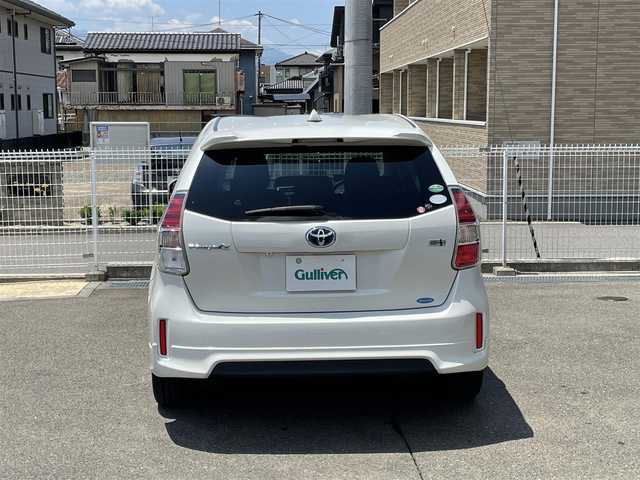 トヨタ プリウス α S ツーリングセレクション 福島県 2015(平27)年 16.2万km ホワイトパールクリスタルシャイン ワンオーナー/社外8インチメモリーナビ/CD/DVD/SD/BT/USB/フルセグTV/社外17インチAW(純正AW＋冬タイヤ積込)/モデリスタアンダースポイラー/クルーズコントロール/ステアリングリモコン/バックカメラ/オートライト/LEDヘッドライト/フォグ/リアフォグ/プッシュスタート/ビルトインETC/ドアバイザー/フロアマット