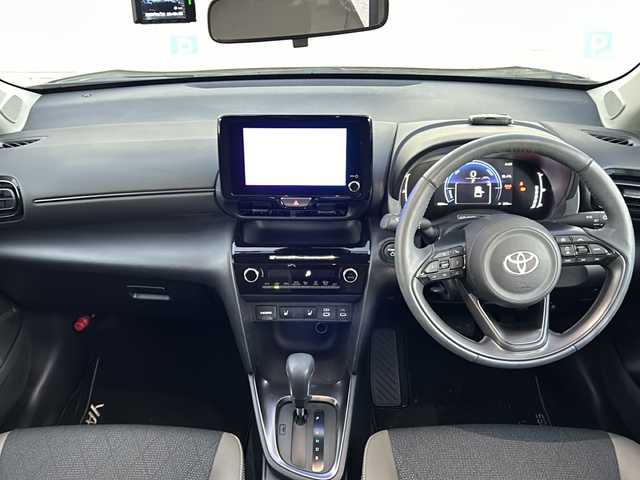 トヨタ ヤリスクロス ハイブリッド Z 愛知県 2024(令6)年 0.7万km ブラックマイカ/ベージュ 2トーン ワンオーナー/純正7型ディスプレイオーディオ/・フルセグTV/・Bluetooth/・AppleCarPlay/AndroidAuto/ETC2.0/前後ドラレコ/PDA(プロアクティブドライビングアシスト)/BSM/ハーフレザーシート/運転席シートヒーター/ステアリングヒーター/衝突軽減ブレーキ/レーンキープアシスト/オートマチックハイビーム/レーダークルーズコントロール/ブレーキホールド/USB、HDMI入力/純正フロアマット/純正18インチアルミホイール/保証書/取扱説明書/スペアキー×1