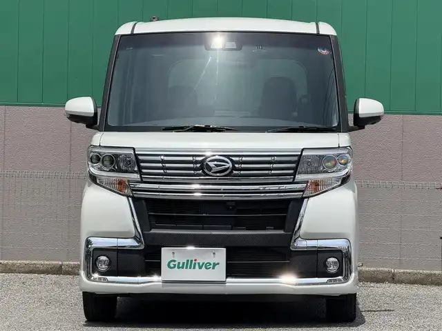 ダイハツ タント カスタムX トップED LTD SAⅢ 千葉県 2018(平30)年 3.1万km パールホワイトⅢ 純正ナビ(FM/AM/フルセグTV/Bluetooth/CD/DVD)/ドライブレコーダー/両側パワースライド/全方位カメラ/バックカメラ/プッシュエンジンスタート/衝突軽減ブレーキ/運転席シートヒーター/オートマチックハイビーム/コーナーセンサー
